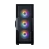 ZALMAN Obudowa midi tower do PC I3 NEO V2, czarna, 4 wentylatory RGB, obsługa ATX/microATX