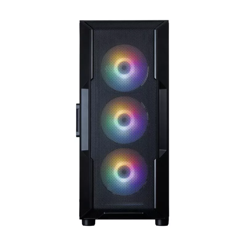 ZALMAN Obudowa midi tower do PC I3 NEO V2, czarna, 4 wentylatory RGB, obsługa ATX/microATX