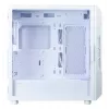 Obudowa komputerowa Zalman I3 NEO V2 biały Midi Tower, ATX/Mini-ITX, szkło hartowane, 3 wentylatory przednie 120 mm, USB 3.2 Gen1