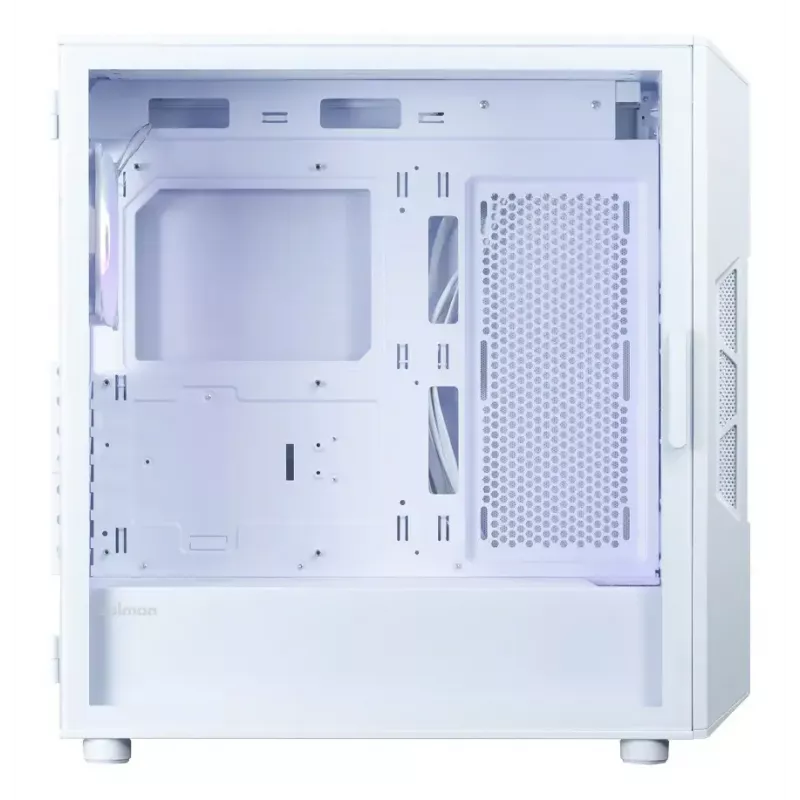 Obudowa komputerowa Zalman I3 NEO V2 biały Midi Tower, ATX/Mini-ITX, szkło hartowane, 3 wentylatory przednie 120 mm, USB 3.2 Gen1