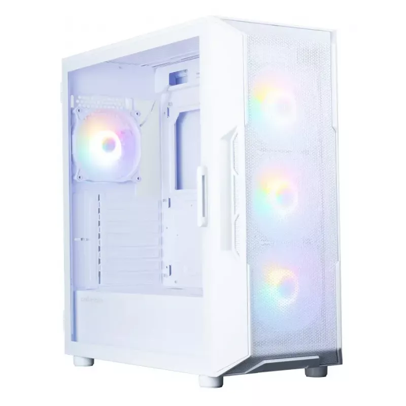 Obudowa komputerowa Zalman I3 NEO V2 biały Midi Tower, ATX/Mini-ITX, szkło hartowane, 3 wentylatory przednie 120 mm, USB 3.2 Gen1