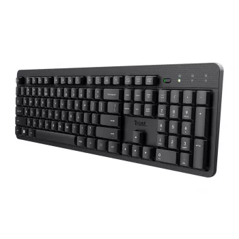Klawiatura Trust Ody II biurowa RF bezprzewodowa QWERTY US English czarna