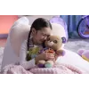 Interaktywna maskotka pluszowa Cobi Thready Bear — zabawka aktywowana ruchem z dźwiękiem i czujnikami
