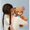 Interaktywna maskotka pluszowa Cobi Thready Bear — zabawka aktywowana ruchem z dźwiękiem i czujnikami