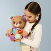 Interaktywna maskotka pluszowa Cobi Thready Bear — zabawka aktywowana ruchem z dźwiękiem i czujnikami