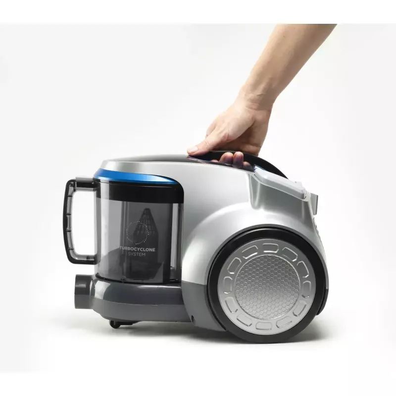 Odkurzacz cylindryczny Black & Decker BXVML700E — 700 W, pojemność na kurz 2 L, filtracja cykloniczna, filtr EPA, gumowe koła