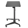 Mobilne biurko pod laptopa MACLEAN MC-453B z pneumatyczną regulacją wysokości, maks. wysokość 109 cm, udźwig 8 kg