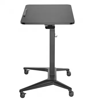 Mobilne biurko pod laptopa MACLEAN MC-453B z pneumatyczną regulacją wysokości, maks. wysokość 109 cm, udźwig 8 kg