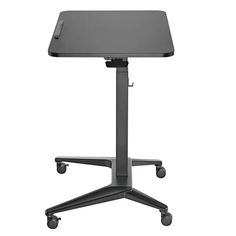 Mobilne biurko pod laptopa MACLEAN MC-453B z pneumatyczną regulacją wysokości, maks. wysokość 109 cm, udźwig 8 kg