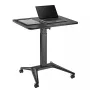 Mobilne biurko pod laptopa MACLEAN MC-453B z pneumatyczną regulacją wysokości, maks. wysokość 109 cm, udźwig 8 kg