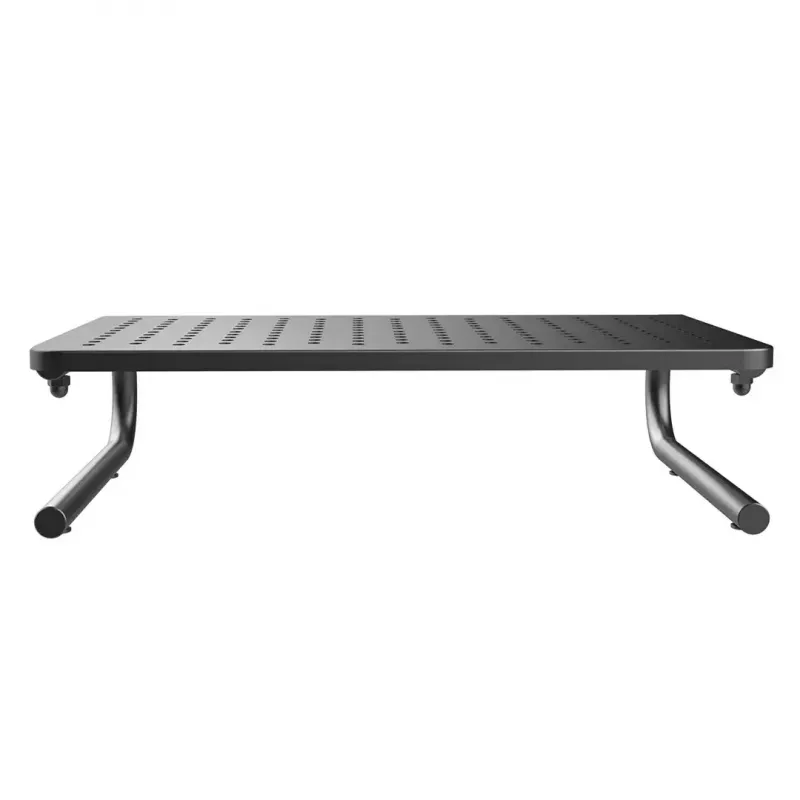 Stojak pod laptop i monitor MACLEAN MC-948 do ekranów 13–32 cale, regulowana wysokość i kąt, czarny, 370×235×100 mm, udźwig 20 kg