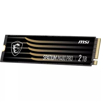 MSI Spatium M480 PRO PCIE 4.0 NVME M.2 2TB wewnętrzny dysk SSD PCI Express 4.0 3D NAND