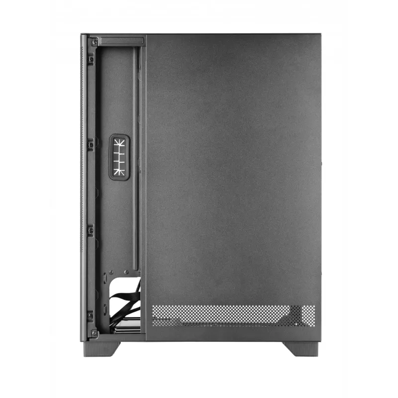 TACENS obudowa komputerowa 2SAGITTA20 Midi Tower, szkło hartowane, ATX/Micro-ITX/Mini-ITX, 1x3,5 cala + 2x2,5 cala, LED, wentylatory w zestawie