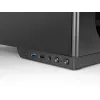 TACENS obudowa komputerowa 2SAGITTA20 Midi Tower, szkło hartowane, ATX/Micro-ITX/Mini-ITX, 1x3,5 cala + 2x2,5 cala, LED, wentylatory w zestawie