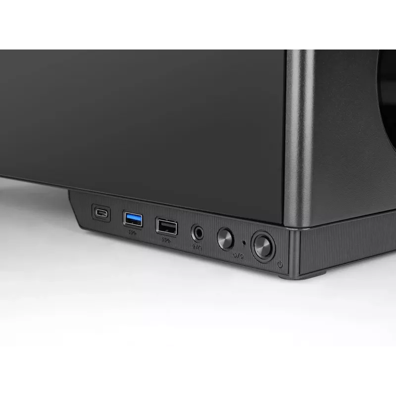 TACENS obudowa komputerowa 2SAGITTA20 Midi Tower, szkło hartowane, ATX/Micro-ITX/Mini-ITX, 1x3,5 cala + 2x2,5 cala, LED, wentylatory w zestawie