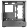 Obudowa PC TACENS Mars Gaming MCLCDPRO Midi Tower — czarna, wyświetlacz IPS 7,2 cala, montaż PSU na dole, obsługa ATX/Micro‑ATX/Mini‑ITX