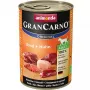 Mokra karma dla psa animonda GranCarno Oryginalny Wołowina i Kurczak 400 g puszka, bezzbożowa, dla dorosłych psów