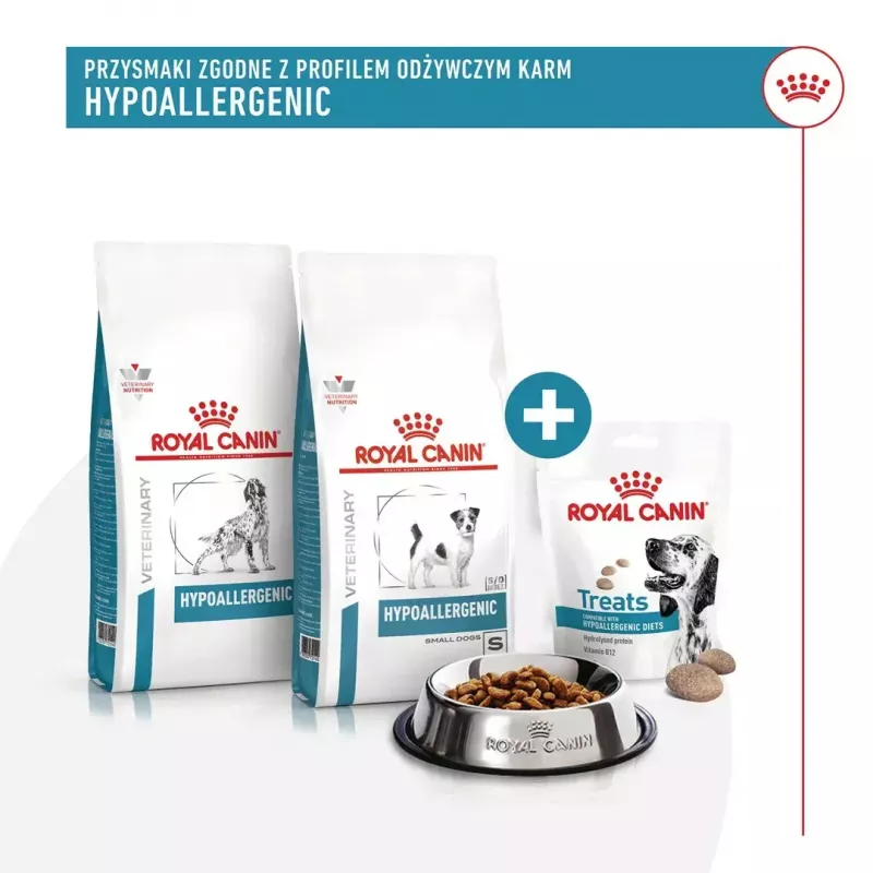 Hipoalergiczne przysmaki dla psów Royal Canin 230 g — drobiowe przekąski treningowe, bezglutenowe i bezcukrowe, dla dorosłych psów