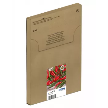 Multipack wkładów atramentowych Epson 503 EasyMail — 4 szt., Standard Yield: Czarny 4,6 ml, cyjan/magenta/żółty 3,3 ml