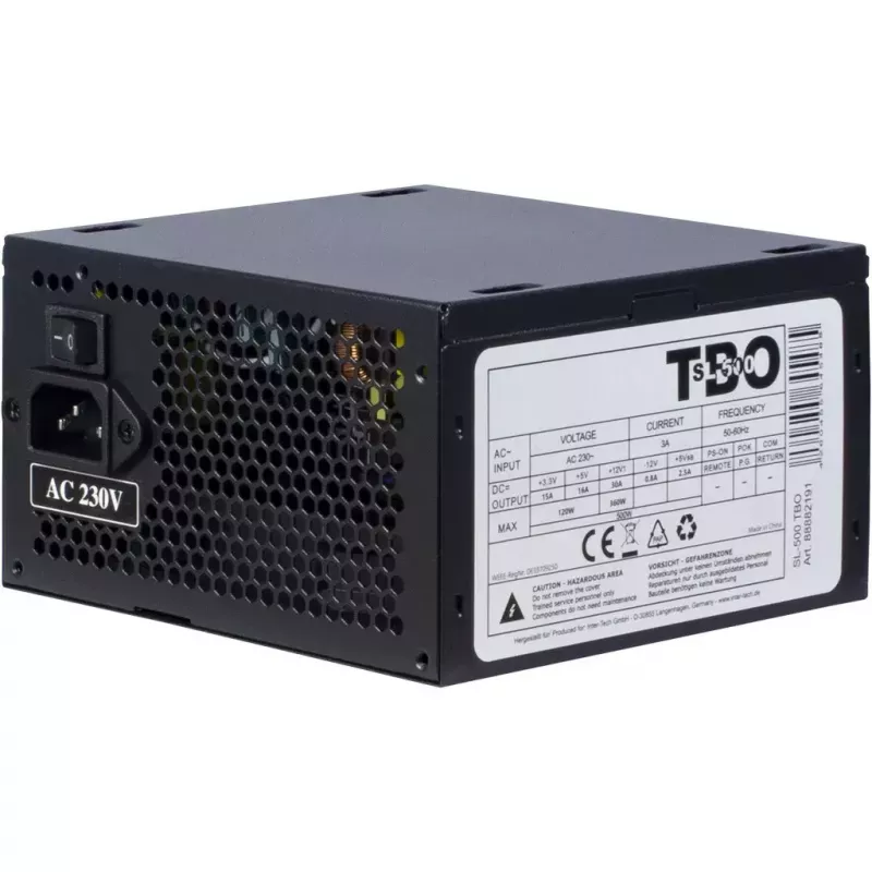 Zasilacz Inter-Tech SL-500 TBO 500 W