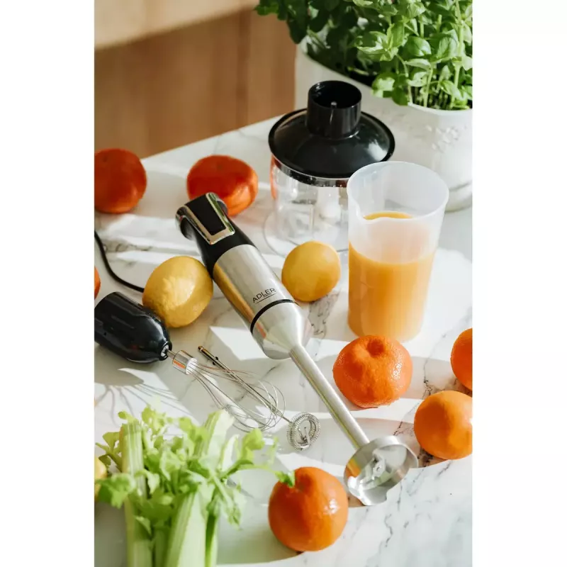 Blender ręczny Adler AD 4627 1800W 20 prędkości tryb Turbo siekacz