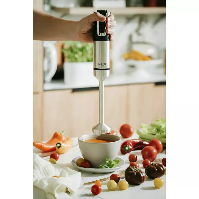 Blender ręczny Adler AD 4627 1800W 20 prędkości tryb Turbo siekacz