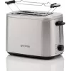 Toster Gorenje T800DS — 2-szczelinowy toster ze stali nierdzewnej, kompaktowy model domowy