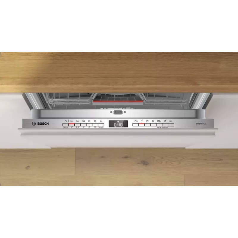 Zmywarka do zabudowy Bosch Serie 4 SMV4EVX00E — 14 kompletów, 60 cm, 6 programów, 44 dB, suszenie z wymiennikiem ciepła