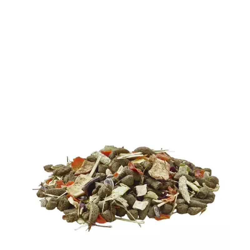 Pellet rabbit food VERSELE-LAGA Cuni Nature 2.3 kg — herbs, 14% protein, 15.5% fiber, 4.5% fat, vitamin C, gluten- and soy-free