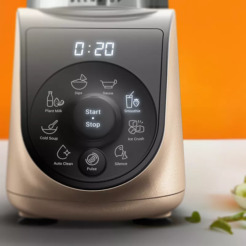 Blender stołowy Tefal Blend Up BL190AF0 — misa 0,85 L, 1000 W, 6-ostrzowy Powelix, pulsacyjny, kruszenie lodu (przezroczysty/czarny/beżowy)