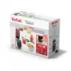 Blender stołowy Tefal Blend Up BL190AF0 — misa 0,85 L, 1000 W, 6-ostrzowy Powelix, pulsacyjny, kruszenie lodu (przezroczysty/czarny/beżowy)