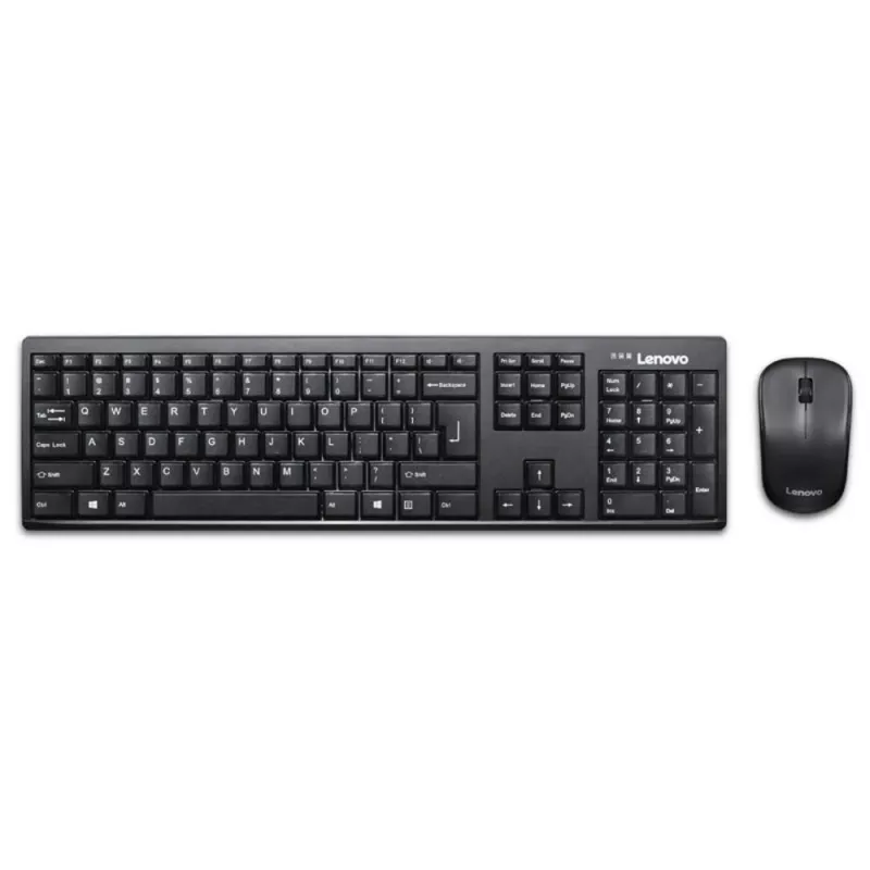 Lenovo GX30L66303 klawiatura Mysz w zestawie Uniwersalny QWERTY US English Czarny