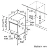 Bosch Serie 6 SPI6EMS21E zmywarka do zabudowy częściowej 10 kompletów