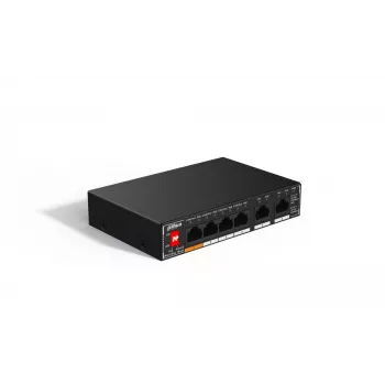 Dahua Technology PoE SG1006P Niezarządzalny przełącznik Gigabit Ethernet (10/100/1000) Power over Ethernet (PoE) Czarny