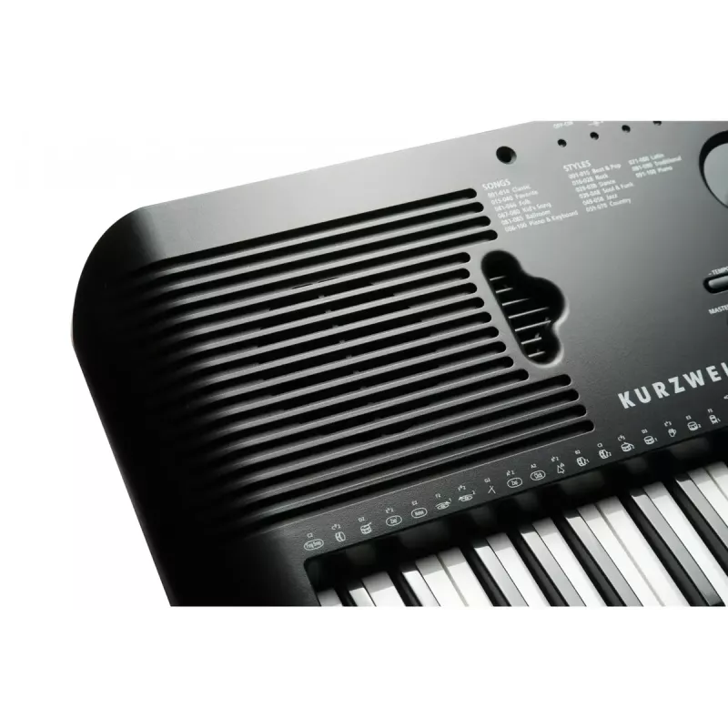 klawiatura Kurzweil KP70 61-klawiszowa klawiatura cyfrowa, czarna