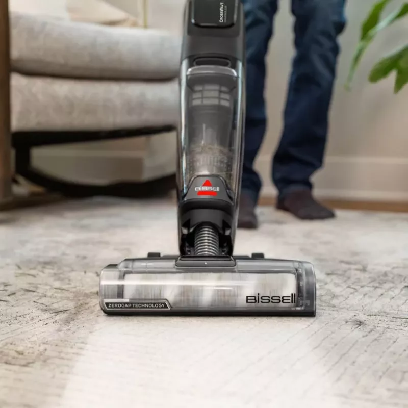 Bissell CrossWave OmniForce Edge Pro Upright vacuum bateria Dry&wet Polytetrafluoroethylene (PTFE) Bagless 0 L 200 W Czarny