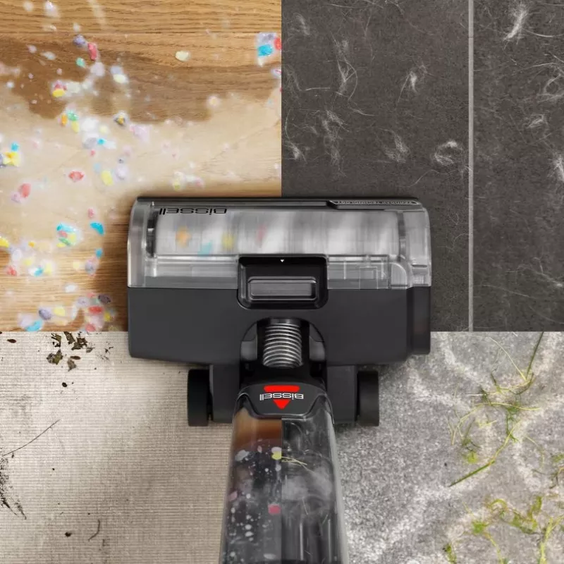 Bissell CrossWave OmniForce Edge Pro Upright vacuum bateria Dry&wet Polytetrafluoroethylene (PTFE) Bagless 0 L 200 W Czarny