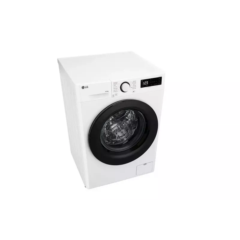 LG F4DR509SBW pralko-suszarka Wolnostojąca Ładowanie od przodu Czarny, Biały