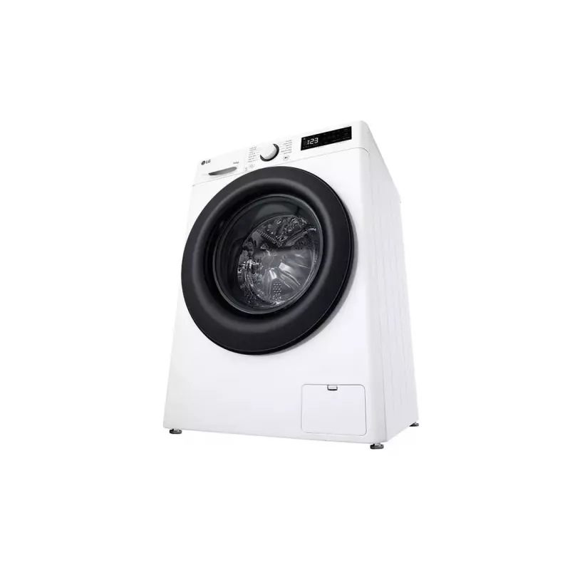 LG F4DR509SBW pralko-suszarka Wolnostojąca Ładowanie od przodu Czarny, Biały