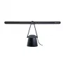 Lampa monitorowa BenQ PianoLight R Czarna — 1070 lm, zasilana przez USB, 120×367×628 mm