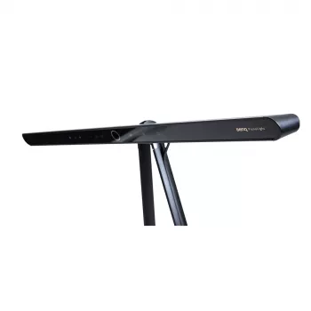 Lampa monitorowa BenQ PianoLight R Czarna — 1070 lm, zasilana przez USB, 120×367×628 mm
