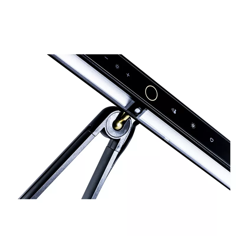Lampa monitorowa BenQ PianoLight R Czarna — 1070 lm, zasilana przez USB, 120×367×628 mm