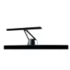 Lampa monitorowa BenQ PianoLight R Czarna — 1070 lm, zasilana przez USB, 120×367×628 mm