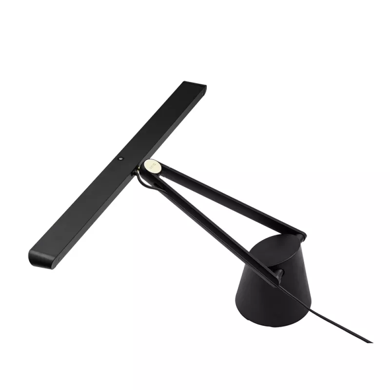 Lampa monitorowa BenQ PianoLight R Czarna — 1070 lm, zasilana przez USB, 120×367×628 mm