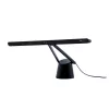 Lampa monitorowa BenQ PianoLight R Czarna — 1070 lm, zasilana przez USB, 120×367×628 mm