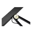 Lampa monitorowa BenQ PianoLight R Czarna — 1070 lm, zasilana przez USB, 120×367×628 mm