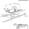 Electrolux KGG75362K Czarny Do zabudowy 75 cm Gaz 5 stref(y)