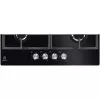 Electrolux KGG6426K Czarna Płyta gazowa do zabudowy 56 cm 4 strefy gotowania