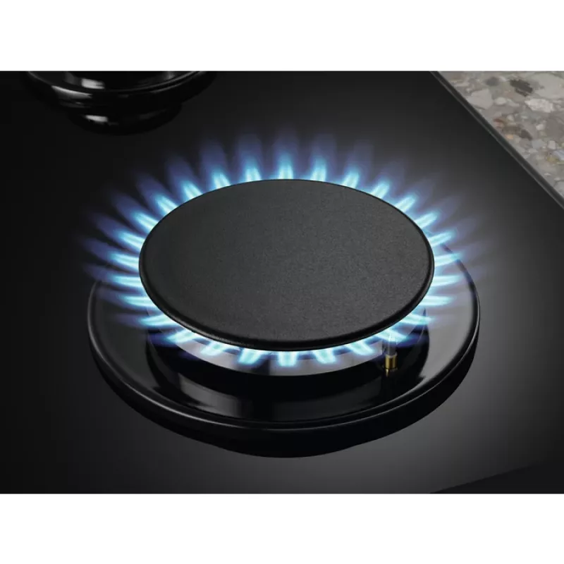 Electrolux KGG6426K Czarna Płyta gazowa do zabudowy 56 cm 4 strefy gotowania