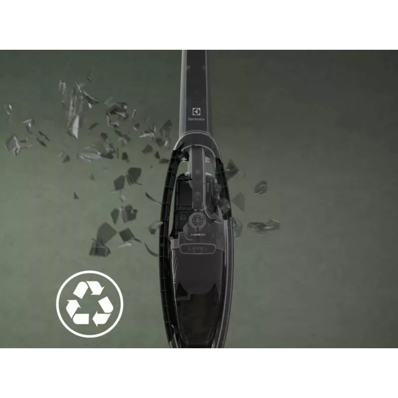 Electrolux ES52CB21DB Odkurzacz ręczny Bateria Na sucho Cykloniczny, Piankowy, Filtr za silnikiem Bezworkowy 0,5 l 29 W Niebieski 2 Ah